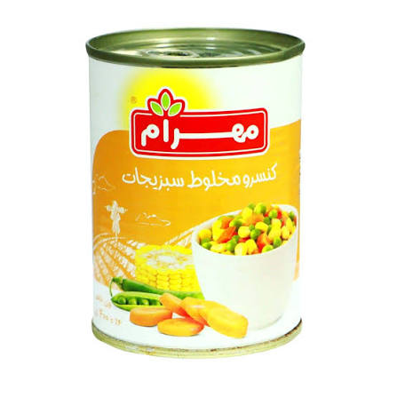 تصویر 3 از فروش عمده کنسرو مخلوط سبزیجات مهرام